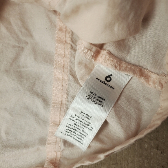 Carter's and Starting Out Baby Girl Summer Outfit Size 6m EUC - Picture 4 of 10